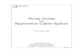 Study Guide Apprentice Cable Splicer - Edison International · Apprentice_Cable_Splicer_(2902) - 2 - Introduction The 2902 Apprentice Cable Splicer Test a job knowledge test designed