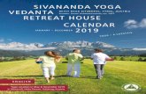 Founder: Swami Vishnudevananda, est. 1957 RETREAT HOUSE ... · In Rudraprayag, Himalayas, India 42 Advanced Yoga Teachers’ Training Courses 45 Sadhana Intensive 47 Further Training
