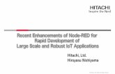 Recent Enhancements of Node-RED for Rapid Development of ... · .2 . 2 0., 21 0 1 0 Recent Enhancements of Node-RED for Rapid Development of Large Scale and Robust IoT Applications