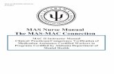 MAS Nurse Manual The MAS-MAC Connection - mh.alabama.gov · Timothy Stone, M.D. Medical Director Alabama Department Mental Health Vanessa Prater, BSN, RN Director, Nurse Delegation