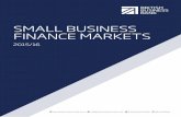 SMALL BUSINESS FINANCE MARKETS - British Business Bank · Business Bank’s previous Small Business Finance Markets report last year. However, our analysis finds that structural problems