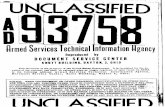 U N.CL.ASSFIED,+ - apps.dtic.mil · U N.CL.ASSFIED,+ Armed Services I echnical nformati" gency Reproduced by DOCUMENT SERVICE CENTER KNOTT BUILDING, DAYTON, 2, OHIO This document
