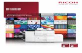 MP C8002SP MP C6502SP€¦ · Revolutionise your office colour production. You need innovative technology that helps you excel in the marketplace. Which is why Ricoh have designed