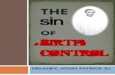 DELANEY, JOHN PATRICK SJ filejohn p. delaney, s.j. 25 THE SIN OF BIRTH CONTROL FR. 26 THE SIN OF BIRTH CONTROL FR.