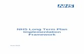 NHS Long Term Plan Implementation Framework 4 I NHS Long Term Plan Implementation Framework how they