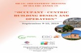 “occupant - centric building design and operation” fileDepartment of Engineering University of Perugia Ob-19: 3rd experts’ meeting of iea ebc annex 79 September 9-10, 2019 “occupant