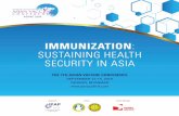SEPTEMBER 13-15, 2019 YANGON, MYANMAR  · SEPTEMBER 13-15, 2019 YANGON, MYANMAR  Organizer Event Manager Immunisation Partners in Asia Paci˜c Hosts