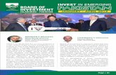 ISLAMABAD - PAKISTAN - invest.gov.pk Newsletter.pdf · Qatari Minister of Commerce, Ali Bin Ahmed Al Kuwari, as well as Sheikh Faisal Bin Thani Al Thani, from Qatar Investment Authority