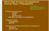 Ultra High Energy Extragalactic Cosmic Rays: Propagation · Ultra High Energy Extragalactic Cosmic Rays: Propagation Todor Stanev Bartol Research Institute Dept Physics and Astronomy