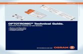 OPTOTRONIC Technical Guide. - Osram guide... · February 2009 OPTOTRONIC® Technical Guide. Electronic Power Supplies for LED-Modules. • Basics and Operation • Planning information