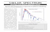 S LAR SPECTRUM - University of Oregonsolardat.uoregon.edu/download/Newslet/SolarSpectrum2006No1.pdf · spectrum, as well as appro-priate models to predict its variations. Only a very