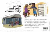 s a di a d Gunja and your community - cannabissupport.com.au · Gunja and your community Gunja is no good for your community, mob, country or family. It can make you forget to share