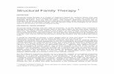 Structural family therapy - pdfs.semanticscholar.org · Structural Family Therapy 1 DEFINITION Structural family therapy is a model of treatment based on systems theory that was developed
