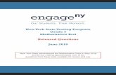 EngageNY: 2018 Grade 3 Mathematics Test Released Questions · Grades 3-8 English Language Arts and Mathematics test materials for review, discussion, and use. For 2018, included in