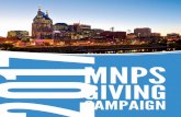 MNPS - United Way Nashville · 2017 MNPS GIVING CAMPAIGN As the 2017 Employee Giving Campaign kicks off, Metropolitan Nashville Public Schools asks that you give back by participating.