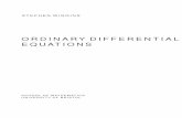 ORDINARY DIFFERENTIAL EQUATIONS - Amazon S3 · textbooks of Coddington and Levinson, Hale, and Hartman1 provide a 1 E. A. Coddington and N. Levinson. Theory of Ordinary Differential