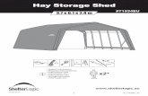 Hay Storage Shed - sf-usr-live.s3.amazonaws.com · Hay Storage Shed 45 cm +/-6 m +/-11mm x2+ 03.02.2015 #71534EU = Helpful information = Nützliche Informationen = Information utile