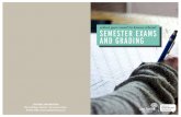 SEMESTER EXAMS AND GRADING - fwisd.org · Q: How does grading work if students choose not to take the exam? A: For senior students who are exempt from the final exam, their second
