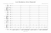 Le Bolero De Ravel - Le Bolero De Ravel Arrangement : MOLINA Maurice Ravel Page 1/36 . Fl. Thأ¨me Flأ»tes