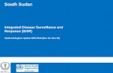 Integrated Disease Surveillance and Response (IDSR) Sudan IDSR... · 13 Cumulative alerts by risk assessment stage in 2018 • The Figures show the cumulative alerts by risk assessment