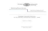 Strategic Scenario Planning for the German Carsharing ... · March 18th, 2016 Strategic Scenario Planning for the German Carsharing Industry – 2025 Carolin von Sethe Working Paper