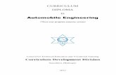 Diploma in Automobile Engineering Final 2013 in Automobile... · Diploma in Automobile Engineering (DAE) 3. Programme objectives: This curriculum has following objectives to: 3.1