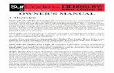 SurCode ProLogicII Manual - Minnetonka Audio Software for Dolby Pro Logic... · existing stereo transmission medium, whether broadcast, cable, games, CDs, DVDs, or videotapes. Matrix-encoded