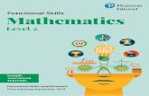 Functional Skills Mathematics - qualifications.pearson.com · Marking Guidance for Functional Skills Mathematics Level 1 and 2 General 1. All learners must receive the same treatment.