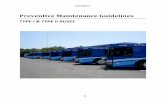 Preventive Maintenance Guidelines - ncfrpc.orgncfrpc.org/...target_transit_x4_RTS_Preventive_Maintenance_Guidelines.pdf · maintenance, inspections or repair of buses are knowledgeable
