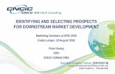 IDENTIFYING AND SELECTING PROSPECTS FOR DOWNSTREAM MARKET …cpmaindia.com/pdf/apic_country_papers_2018-presentations/2018_APIC... · Acrylate coating Reflective heat insulation coating