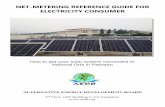 NET-METERING REFERENCE GUIDE FOR ELECTRICITY CONSUMER … · NET-METERING REFERENCE GUIDE FOR ELECTRICITY CONSUMER How to get your solar system connected to National Grid in Pakistan