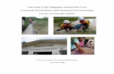 Case Study of the Philippines National Red Cross Community ... · Role of PNRC 2 Description of programmes 2 METHODOLOGY 3 Overview 3 CBA Methodology 4 Limitations of methodology