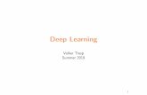 Deep Learning - dbs.ifi.lmu.de · Boltzmann machines and others) (Google and University of Toronto ) says it all got re-started with the 2006 paper \A fast learning algorithm for