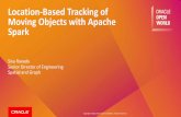 Location Tracking of Moving Objects with Spark · –includes interactive queries and stream processing ... v2 v3 Nearest neighbor station v4 v2 v5Nearest neighbor Vehicle 1-T1 Vehicle