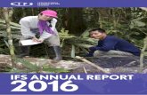 IFS ANNUAL REPORT 2016 reports/IFS_AnnualReport... · IFS Annual Report 2016 Produced by IFS, 2017 Production and Graphic Design by Global Reporting Sweden Cover photo: IFS grantee