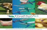 Professional vet Syringesthama-vet.com/wp-content/uploads/2016/11/ThaMa_Vet_Web_Catalog.pdf · Professional vet Syringes All metal automatic syringe for poultry. The piston slides