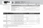 AB31 41 42 Series AB31·AB41 Series NC (normally closed ... · AB31/41/42 Series 132 The combinations indicated with in the above table are available. How to order AB31 AB41 3 0AB