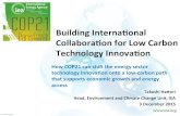 Building(Internaonal CollaboraonforLowCarbon ... · ©"OECD/IEA"2015" Building(Internaonal CollaboraonforLowCarbon(TechnologyInnovaon(HowCOP21canshitheenergysector(technologyinnovaonontoalowcarbonpath