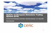 Update on European Emissions Trading System (ETS) social sectoriel...1 Update on European Emissions Trading System (ETS) Sectoral Social Dialogue Committee “Chemical Industry”