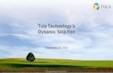 Tula Light Potential Fuel Economy Improvements · Tula proactively manages the engine firing sequence Subjective and objective evaluations are used to deliver production benchmark