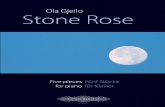 Ola Gjeilo Stone Rose · Stone Rose Ola Gjeilo EP 72451 Five pieces for piano Fünf Stücke für Klavier Ola Gjeilo (pronounced Yay-lo) was born in Norway in 1978 and moved to the