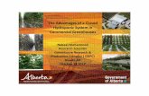 The Advantages of a Closed Hydroponic System in Commercial ...Department/deptdocs.nsf/all/green14458... · hydroponic system. In 2014, Alberta’s Ministry of Agriculture and Forestry