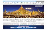 President U Htin Kyaw, First Lady, attend holy ceremony ... · them,” said U Soe Win Myint. “Pigeon pea from Kyauk-padaung, Magway and Tada-U are entering the Mandalay bean market.