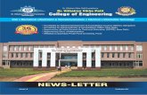 Dr. Vithalrao Vikhe Patil Dr. Vithalrao Vikhe Patil ...enggnagar.com/wp-content/uploads/2019/03/Newletter_2019.pdf · Prestressed Structures for Flyover Bridges'' Expert lecture on