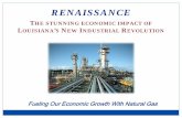 RENAISSANCE - nwpaoilandgashub.com · RENAISSANCE THE STUNNING ECONOMIC IMPACT OF LOUISIANA’S NEW INDUSTRIAL REVOLUTION Fueling Our Economic Growth With Natural Gas . Nature’s