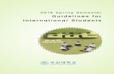 Guidelines for International Studentsgo.pusan.ac.kr/down/inform_20181207_English.pdf · -5-2 Visas & Immigration You must obtain the Study Abroad D-2 visa before the beginning of