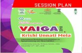 2 SESSION PLAN FOR VAIGA 2018 - keralaagriculture.gov.in · 12.50 -1.15 pm :Keynote address 3 Rebuilding Kerala – Towards Resilient Agriculture Dr- Kadambot Siddique, Hackett professor
