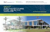 COMPENDIUM SHOWCASING TOP HEALTH CARE FACILITY …archshowcase.org/wp-content/uploads/2013/05/2017-ArchitectureforHealth... · COMPENDIUM — SHOWCASING TOP HEALTH CARE FACILITY DESIGNS