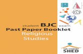 BJC Religious Studies Year 2016 Paper 1 - s3-us-west-2 ...rk+2016+paper+1-min.pdf · Question I Question 2 Question 3 Question 4 Question 5 Question 6 Question 7 TOTAL 00s6/1 BJC