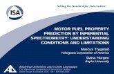 MOTOR FUEL PROPERTY PREDICTION BY INFERENTIAL … · MOTOR FUEL PROPERTY PREDICTION BY INFERENTIAL SPECTROMETRY: UNDERSTANDING CONDITIONS AND LIMITATIONS Marcus Trygstad Yokogawa